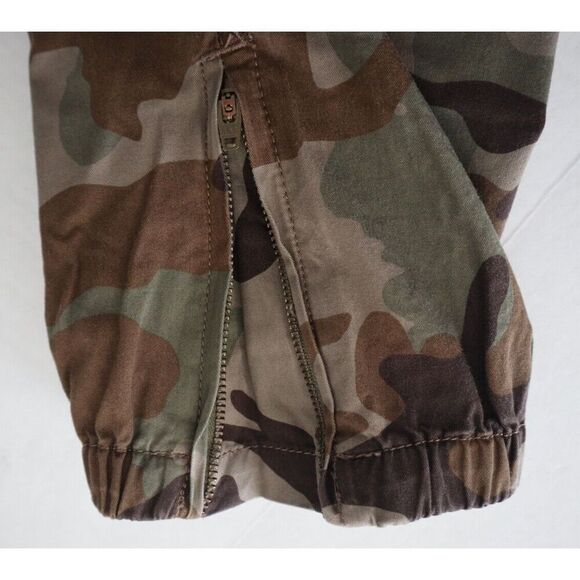 Polo Ralph Lauren 211818537001 Women's Sz L Green Camo Cargo Jogger Pants - Picture 11 of 14